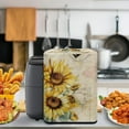 thumbnail image 4 of ZUXONGSY Sunflower Butterfly Air Fryer Cover Dust Cover Pressure Cooker Dust Cover with Storage Pockets Polyester Electric Pressure Cooker Cover for 5 6 7 Qt Washable Home Decor, 4 of 7