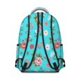 thumbnail image 3 of Pioneer Flower Floral Print Pattern Backpack for School, Cute School Bag with Adjustable Shoulder Straps and Padded Back, 15.3"x11"x7.1", 3 of 5