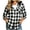 Black, variant on Women's Plaid Shirts Jackets Long Sleeve Button Front Hoodie Casual Boyfriend Tops with Pockets,XXL,Yellow