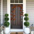 thumbnail image 5 of Magnolia Leaf Garland 6.5ft UV Resistant Waterproof, Artificial Garland for Indoor Outdoor Fall Decor, Mantle Table Porch Seasonal Home Decorations, 5 of 5