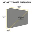 thumbnail image 2 of Cubierta para TV para exteriores de 40 a 42 pulgadas 30-32 pulgadas, impermeable y resistente a la intemperie, se adapta a hasta 37 "W x 24" H, varios tamaños para TV de pantalla plana exterior, 2 of 7