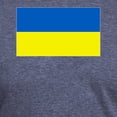 thumbnail image 3 of CafePress - UKRAINE Flag Blue And Yellow Men's Deluxe T Shirt - Mens Tri-blend T-Shirt, 3 of 4