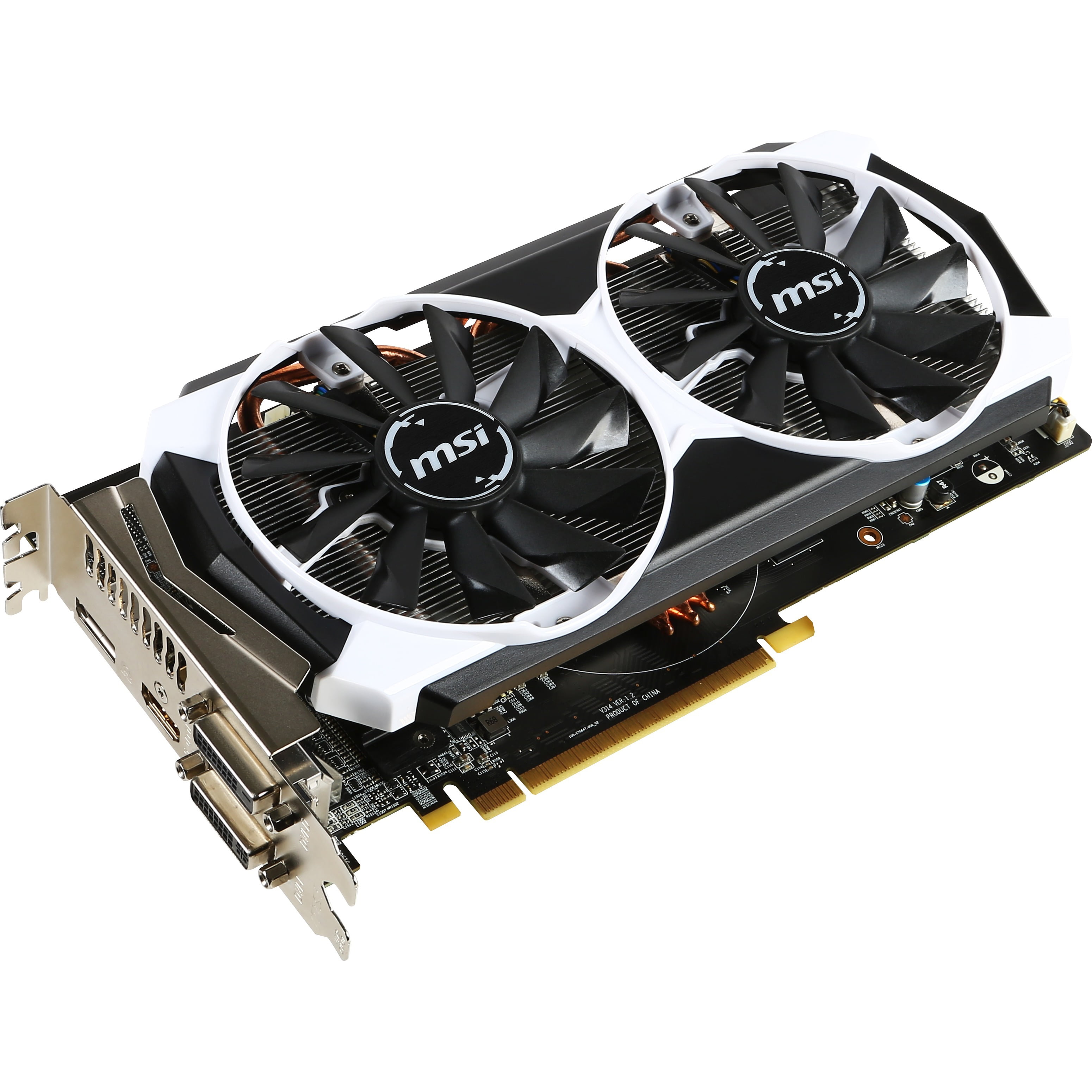Msi Amd Radeon R9 380 Graphic Card 2 Gb Gddr5 Walmart Com