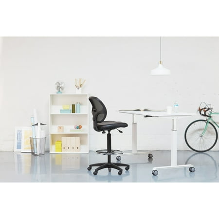 Office Star Products Deluxe Mesh Back Drafting Chair with 18" Diameter Foot Ring