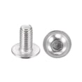 thumbnail image 1 of Unique Bargains M8x16mm 304 Stainless Steel Flanged Button Head Socket Cap Screws 50 Pack, 1 of 5