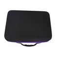 thumbnail image 2 of Milaget 120 Grid Essential Oil Carrying Case Dustproof Hard Shell Portable Organizer violet and black, 2 of 9