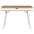 thumbnail image 6 of Techni Mobili Modern Computer Desk with Storage, Pine/White RTA-1462-PN, 6 of 10