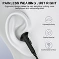 thumbnail image 6 of USB C Headphones for iPhone 16/15, Hootek USB C Magnetic Headphones fits for Samsung Galaxy, Wired Earbuds Type C Earphones with Microphone Volume Control Bass Stereo Noise Canceling for iPad Pro, 6 of 7