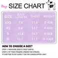 thumbnail image 6 of 4 Pack Cute Pink Girl Boy Dog Shirts, Soft Breathable Small Dog Clothes for Chihuahua, Teacup & Female Male Puppies, 6 of 7