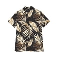 thumbnail image 3 of Camisa de Manga Corta Vestido para las Mujeres Camisas Hawaianas Botón Arriba Blusa de Playa de Verano Casual, Top de Vacaciones Fresco, 3 of 6