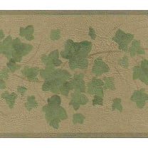 879069 Gold Satin Ivy Wallpaper Border 965b80724
