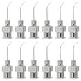 thumbnail image 1 of 12 Pcs 28G 0.51 Inch Bent Blunt Tip Dispensing Needle with Lure Lock for Refilling Liquid Adhesives, 1 of 6