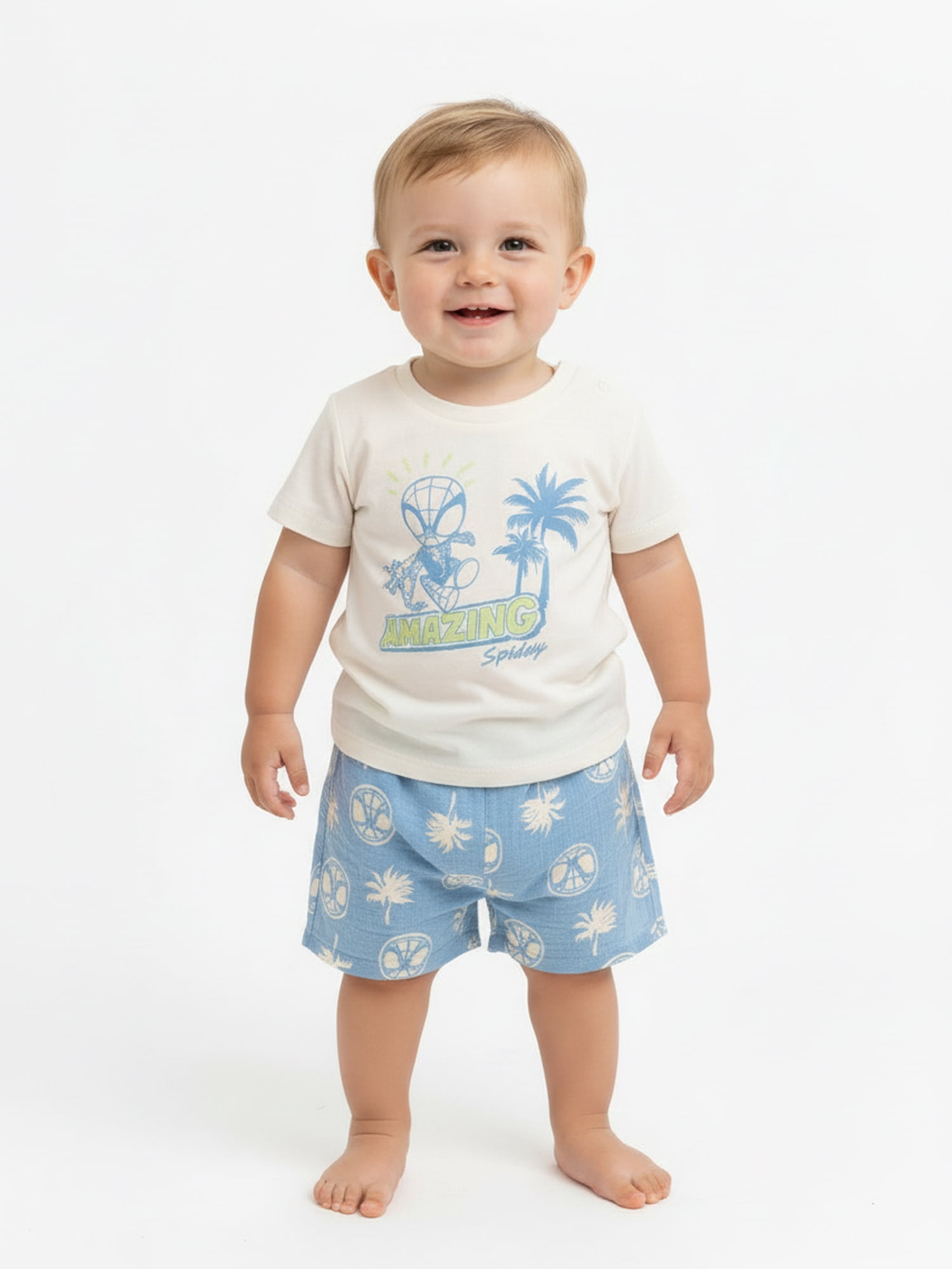 Spider-Man, Baby Boy Three-Piece Set, Spidey Palms, Sizes 0-24M