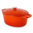 thumbnail image 6 of BergHOFF Neo Cast Iron 5qt. Oval Dutch Oven 11.5" with Lid, Orange, 6 of 6