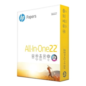 HP All-in-One 22 Lb. Printer Paper, 8.5" x 11", 500 Sheets