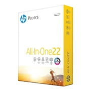 HP Printer Paper, All In One22, 8.5 x 11 Paper, 22lb, 96 Bright - 1 Ream / 500 Sheets (207010R)
