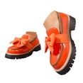 thumbnail image 3 of DXOUPM Chaussures pour Femmes à Bout Rond à Plateforme Mocassins Décontractés Dames Voyage Vacances Sortie, 3 of 4