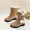 Khaki, variant on Snow Boots for Girls, Non Slip Waterproof Mid Calf Warm Winter Shoes Khaki Size 32