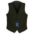 thumbnail image 3 of Gioberti Gilet de Costume Formel pour Hommes Olive 5TG, 3 of 5
