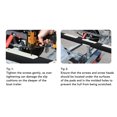 thumbnail image 4 of Boat Trailer Bunk Slide Pads, Easy To Use Heavy Duty Secure Installation Trailer Bunk Slides Rounded Edges  for Loading and Unloading, 4 of 7