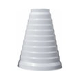 thumbnail image 1 of Reductor universal más grueso mejorado para sistemas de ventilación Reductor de tubo redondo de PVC de 80/200 mm de diámetro utilizado con aire acondicionado para conductos y extractores, 1 of 5