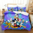 thumbnail image 2 of Mickey Mouse Housse de Couette Dessin Animé Respirante Polyester Imprimé 3d Ensemble de Literie de Luxe, 2 of 7