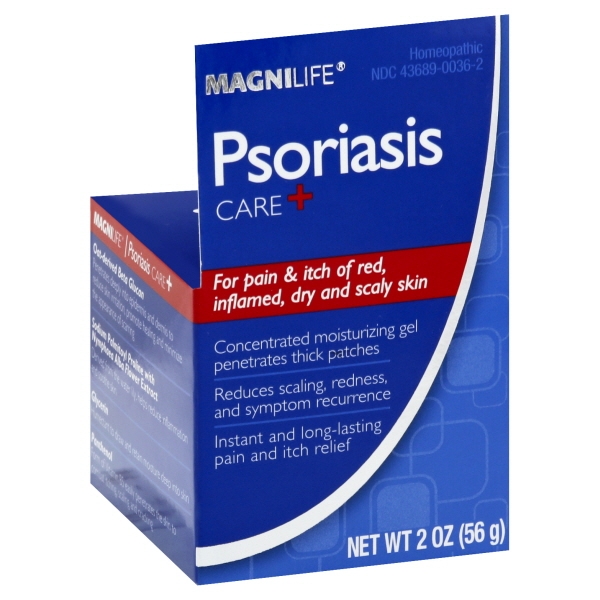 MagniLife Psoriasis Care+ Gel: Moisturizing, Pain, Itching, Dry and Scaly Skin Relief (1)