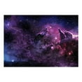 thumbnail image 2 of Tiptophomedecor Peel and Stick Space Wallpaper Wall Mural - Purple Nebula - Removable Wall Decals, 2 of 3