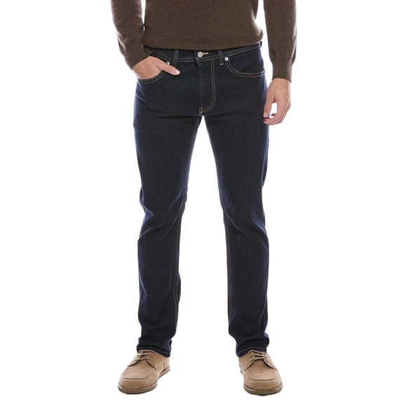 Diesel mens Thommer Dark Wash Slim Straight Jean, 33, Blue