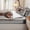 Gray Bronze, variant on Erosebridal Colorful Library Book Print Zipper Twin Comforter Sets with Fitted Sheet and 2 Pillowcases,Wooden Shelf Stack Accent Zipper Bedding Set,Blue Brown,4-Piece,Black Reversible
