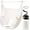 Creamy White, variant on Hammock Chair  Swing Max 500 Lbs 2 Cushions Included Metal Spreader Bar with Anti-Slip Grooves Portable  Chair Side Pocket Large Macrame Bohemian Chair Indoor Outdoor