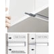 thumbnail image 5 of Pestillos de empuje magnéticos para gabinetes, paquete de 2, herrajes para abrir gabinetes, pestillo táctil de empuje, empuje de puerta de cocina de alta resistencia, 5 of 5