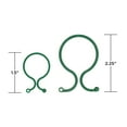thumbnail image 4 of Panacea Green Plastic Plant Locks, 8.1" in Height, Weight 0.25 lbs, 4 of 5