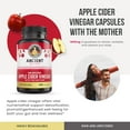 thumbnail image 2 of Ancient Bliss Apple Cider Vinegar (ACV) Organic Capsules, Improve Digestion & Appetite , Unfiltered Vinegar Capsules,1600MG, 120 Capsules, 2 of 6