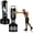 White, variant on JUOIFIP Filled PVC Freestanding Punching Bag with Boxing Gloves, 1.75 kg, Green