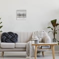thumbnail image 2 of Grey Abstract Nature Fog Abstract Graphic Art White Framed Art Print Wall Art, 2 of 7