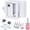 White, variant on RV Door Lock for Travel Trailers with Paddle Deadbolt and Keys, Black