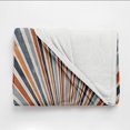 thumbnail image 6 of Boho Colorful Sunrise Throws Blankets Abstract Mid Century Modern Throw Blanket Minimalist Sun Boho Leaves Aesthetic Soft Warm Bed Bedding Women Blankets for Couch Sofa Office 30"x40", 6 of 6