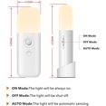 thumbnail image 3 of Luz nocturna para niños, lámpara con sensor de movimiento, brillo ajustable, portátil, recargable, para el dormitorio, la habitación de los niños y la sala de estar (1 PAQUETE) JAMW  Sencillez, 3 of 5