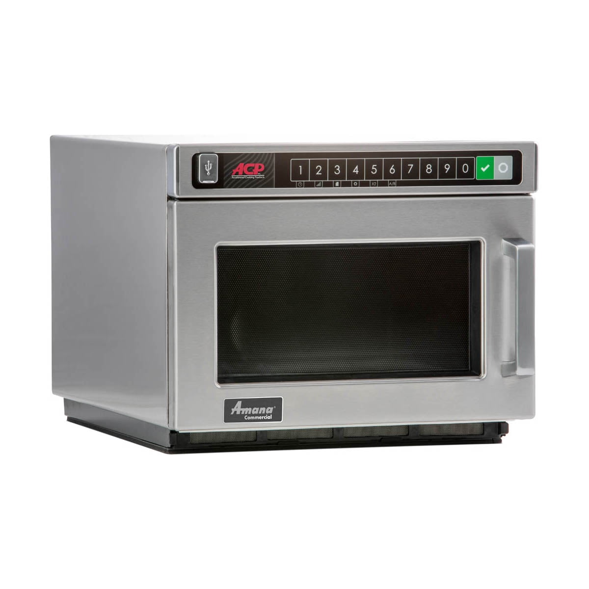 Amana Commercial Digital Microwave .6 Cft Countertop 2100 Watt Heavy Volume Model Hdc212