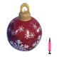 thumbnail image 1 of Billuyoard Bolas navideñas de PVC, decoraciones para árboles de Navidad, accesorios de ambiente al aire libre, bolas inflables, juguetes, decoración para Kits de decoración para fiestas No.1 Billuyoard HA045102-01, 1 of 6
