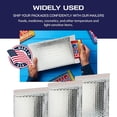 thumbnail image 4 of Pacron Insulated Thermal Bubble Mailers - Mixed Sizes 11x15 (100) & 15x17 (100) - Waterproof Foil Padded Envelopes for Cold Shipping - Self-Sealing Shipping Envelopes for Food & Cosmetics, 4 of 6