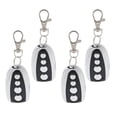 thumbnail image 5 of 4Pc Remote Control Key Fob, Universal Duplicator For Garage Doors Gates With 4 Buttons And Keychain, For Home Security Diy Projects Car Alarms, 5 of 7