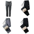 thumbnail image 2 of HGYCPP Men's Winter Fleece Joggers Pants Sherpas Lined Sweatpants Warm Thick Track Pant, 2 of 13