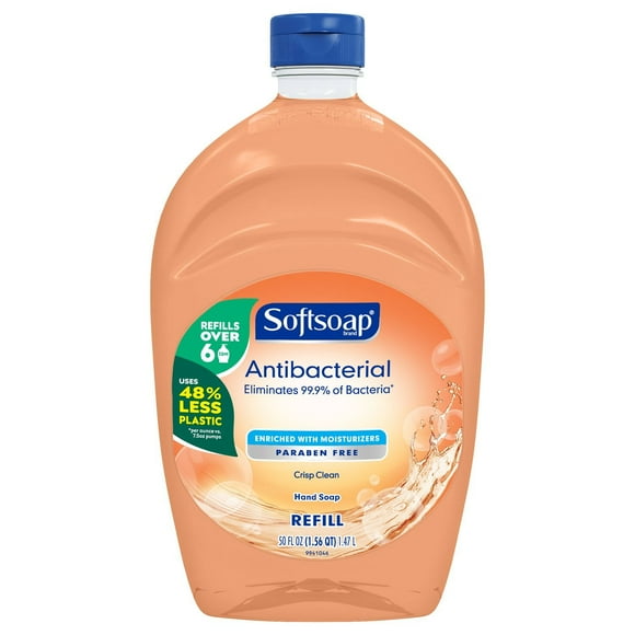 Savon liquide pour les mains Softsoap Antibactérien Propreté fraîche
