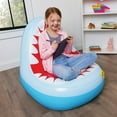 thumbnail image 5 of Good Banana Shark Comfy Chair - Inflatable chair, furniture for kids, rec rooms, bedrooms, parties, 5 of 6