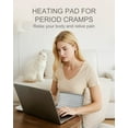 thumbnail image 5 of Aship Electric Heating Pad for Period Cramps & Back Pain Relief, Portable Heat Pad for Neck and Shoulders - Christmas Gifts for Mom Dad, 10 Heat Settings, ETL Certified, 12"x24", Gray, 5 of 7
