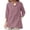 Pink, variant on Conairie Womens Linen Shirts Short Sleeve Regular Fit Collar Button Shirts Solid Lightweight Soft Basic Work Tee Vacation Clothes Black L