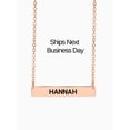 thumbnail image 3 of Next Business Day Shipping Personalized Bar Name Necklace, 3 of 4