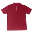 thumbnail image 3 of JAJAHO Men's 2 Piece Set Short Sleeve Quarter Zip Collared Shirts And Drawstring Shorts Texture Summer Beach Vacation Clothes Trendy Outfit, 3 of 7